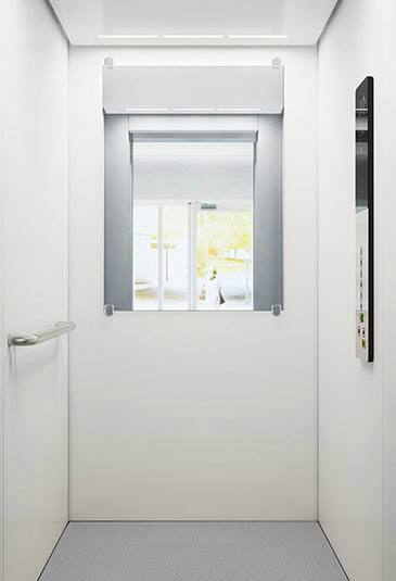 KONE EcoSpace® elevator interior painted steel